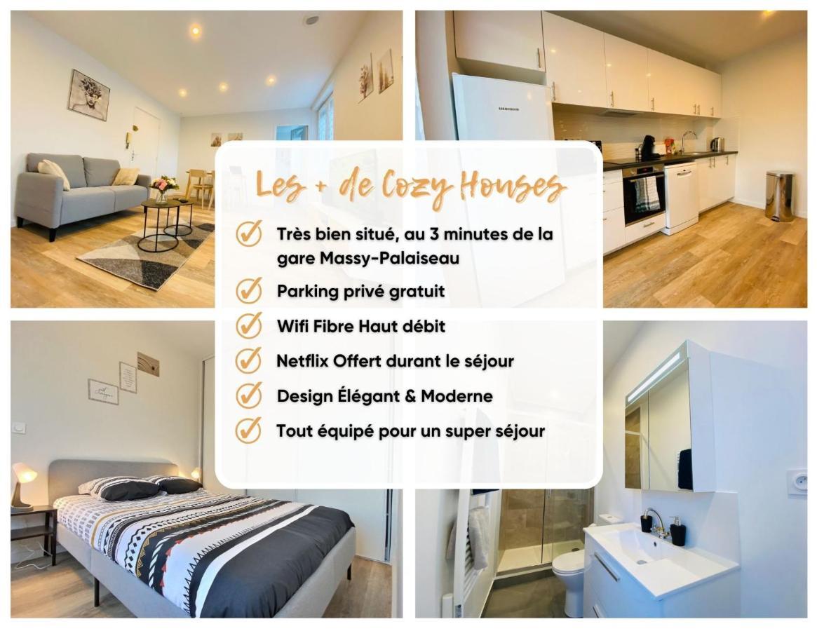 Cozy Appart' A Deux Pas De La Gare - Cozy Houses Palaiseau Extérieur photo